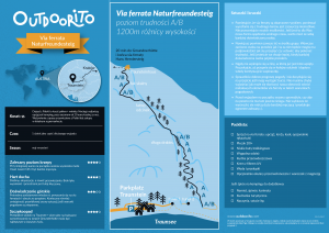 Via Ferrara Naturfreundesteig w okolicy Salzburga infografika
