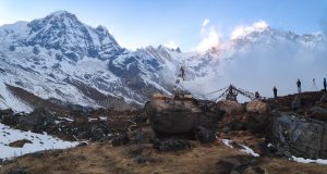 Trekking do bazy pod Annapurną