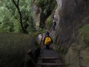 Trudności spacerowych szlaków w Szwajcarii Saksońskiej