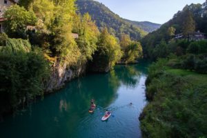 Słowenia - Stand up Paddle Board, Most na Soci