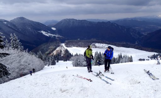 Vratna skitury - przed wejściem na żółty szlak