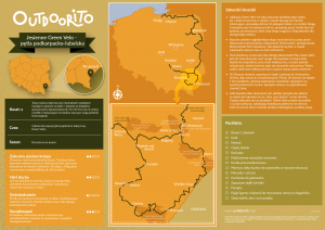 Południowe Green Velo rowerem, jesienią - mapa i przydatne informacje