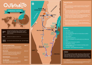 Plan 3 dniowej podróży samochodem przez Izrael - mapa, lista atrakcji i inne przydatne informacje