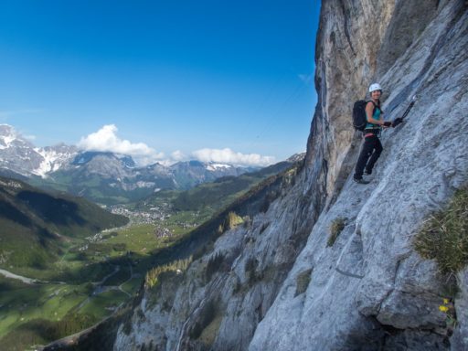 Via ferrata Fürenwand Engelbert panorama