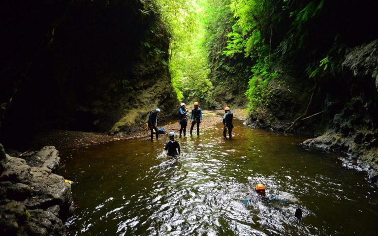 Canyoning na Bali, kanion Kerenkali