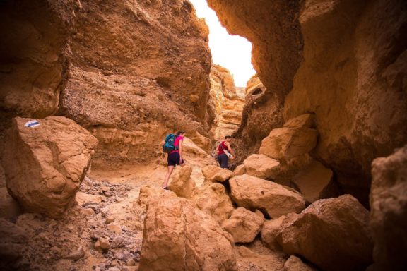 Izrael przejście przez Kanion Ada