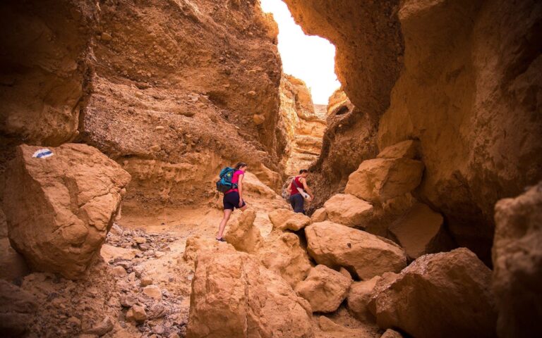 Izrael przejście przez Kanion Ada