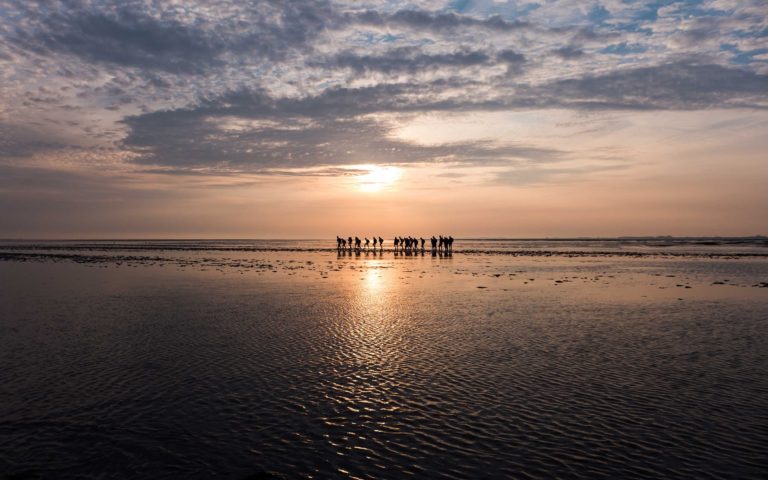 Spacer przez wady na Ameland