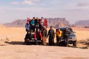 Nasza grupa na Wadi Rum