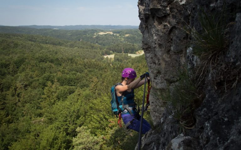 Via ferrata na Frankenjurze