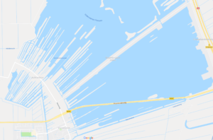Holandia zalew mapa