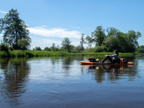 Parudniowy spływ na desce SUP