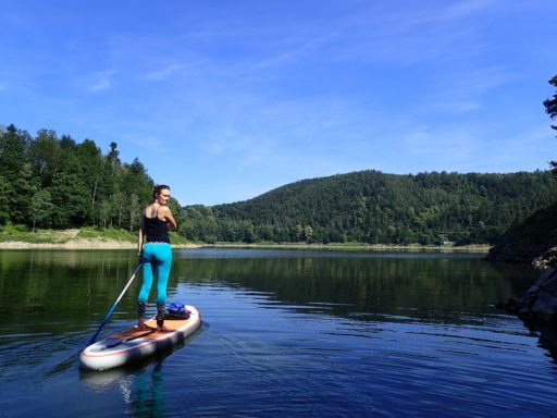 SUP w okolicy Jeleniej Góry