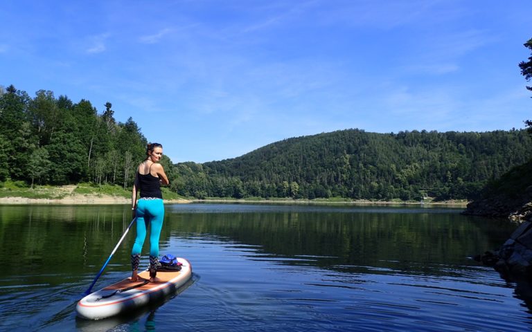 SUP w okolicy Jeleniej Góry